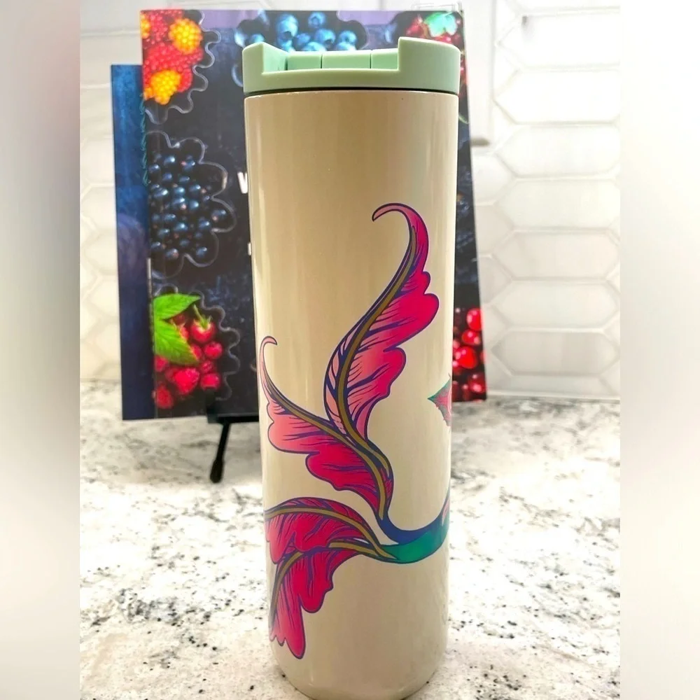 Starbucks 2024 Winter Siren Hot Drink SS Tumbler. NWT. Shimmery, gorgeous! HTF